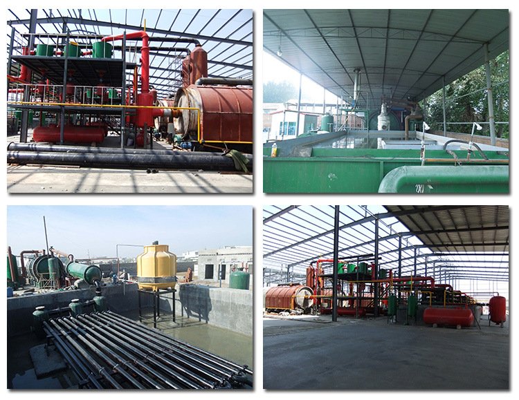 30T waste tyre pyrolysis plant installation.jpg