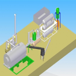 Oil Sludge Refining Plant