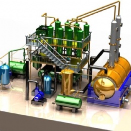 Waste Oil Distillation Plant